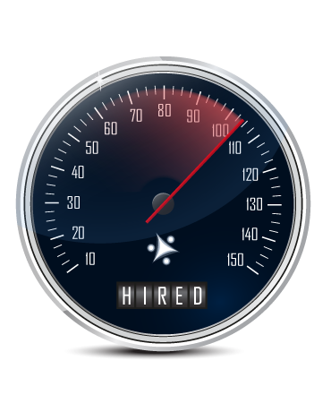 Zero to hired… Icon